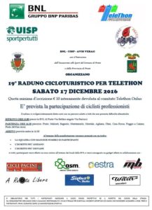 19° Raduno Cicloturistico per Telethon Prato @ BNL | Prato | Toscana | Italia
