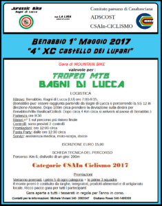4° XC Castello dei Lupari Trofeo MTB Bagni di Lucca Benabbio (LU) @ Benabbio | Toscana | Italia