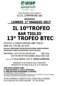 10° Trofeo Bar Tiglio 13° Trofeo BTEC Lunata (LU) @ Bar Tiglio | Capannori | Toscana | Italia