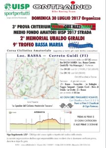 9° Trofeo Bassa Marea 2° Memorial Ubaldo Giraldi 3^ prova Criterium MF Nazionale Bassa (FI) @ Bar Bassa Marea | Zona Industriale di Bassa | Toscana | Italia
